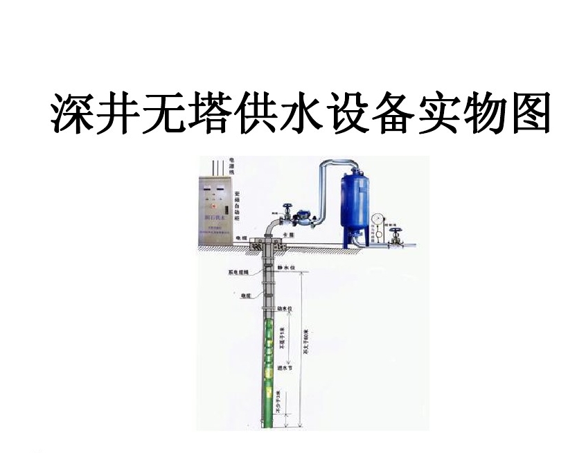 安达市井泵无塔式供水设备